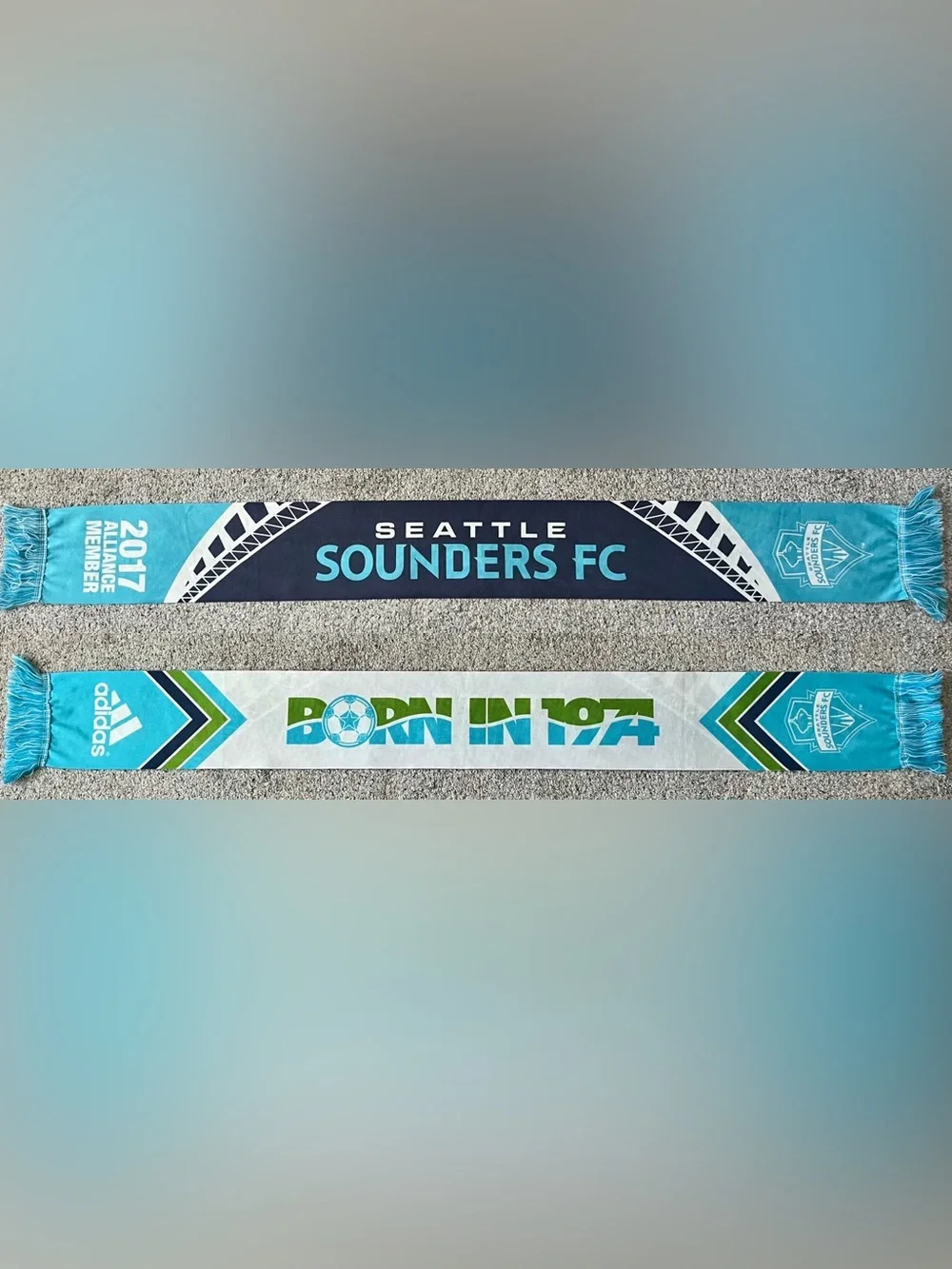Seattle Sounders 2017 Alliance Member Soccer Scarf